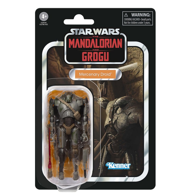 Star Wars The Mandalorian and Grogu Vintage Collection Mercenary Droid Action Figure 10cm