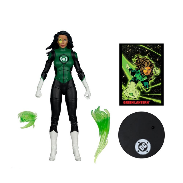 DC Direct Page Punchers Green Lantern Jessica Cruz (Green Lanterns #48) (Red Platinum) Action Figure 18cm