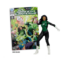 DC Direct Page Punchers Green Lantern Jessica Cruz (Green Lanterns #48) (Red Platinum) Action Figure 18cm