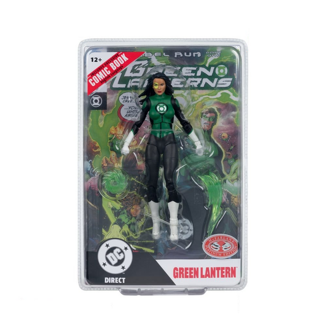 DC Direct Page Punchers Green Lantern Jessica Cruz (Green Lanterns #48) (Red Platinum) Action Figure 18cm
