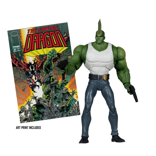 Elite Edition Savage Dragon (Image Comics Founders Series) Action Figure 18cm