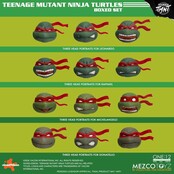 Teenage Mutant Ninja Turtles One:12 Collective Boxed Set 1/12 Action Figures 17cm