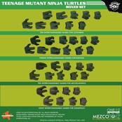 Teenage Mutant Ninja Turtles One:12 Collective Boxed Set 1/12 Action Figures 17cm