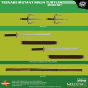 Teenage Mutant Ninja Turtles One:12 Collective Boxed Set 1/12 Action Figures 17cm