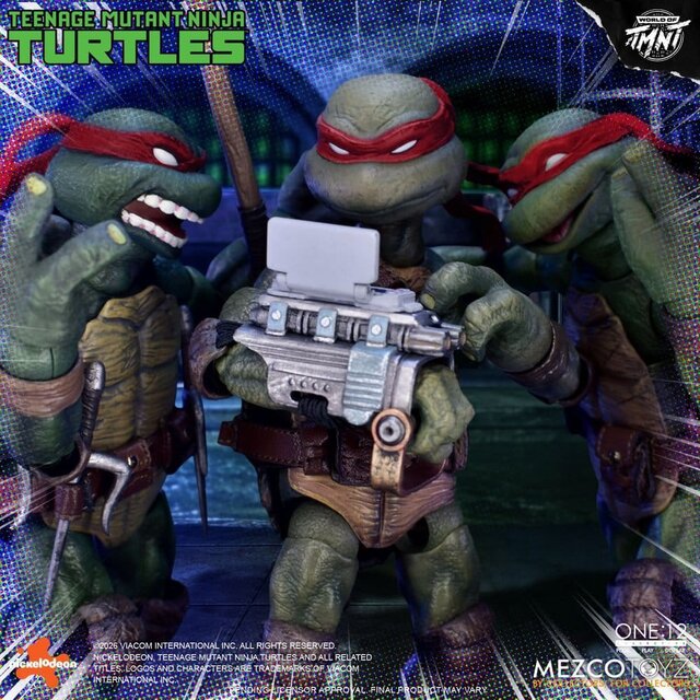 Teenage Mutant Ninja Turtles One:12 Collective Boxed Set 1/12 Action Figures 17cm