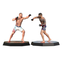UFC Posed PVC Statue Ilia Topuria vs Justin Gaethje (Freedom 250) 18cm