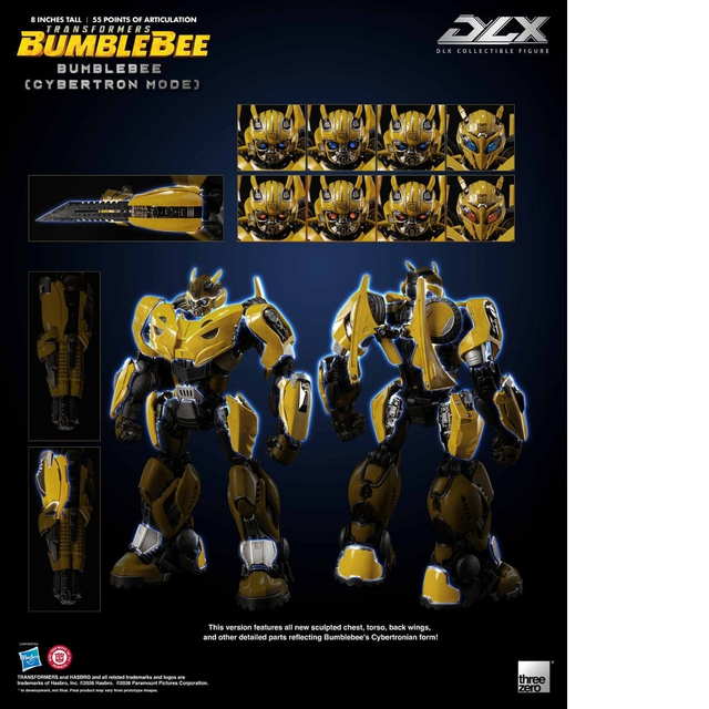 Transformers: Bumblebee DLX Bumblebee (Cybertron Mode) Action Figure 20cm