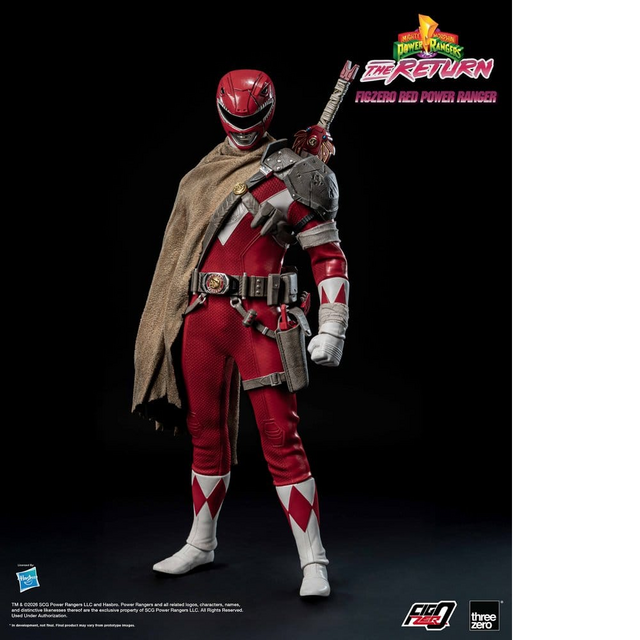 Mighty Morphin Power Rangers: The Return FigZero 1/6 Red Power Ranger 31cm