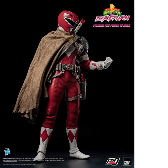 Mighty Morphin Power Rangers: The Return FigZero 1/6 Red Power Ranger 31cm