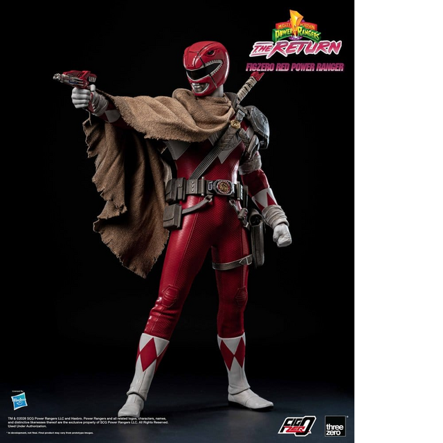 Mighty Morphin Power Rangers: The Return FigZero 1/6 Red Power Ranger 31cm