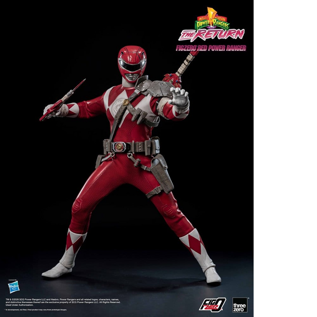 Mighty Morphin Power Rangers: The Return FigZero 1/6 Red Power Ranger 31cm