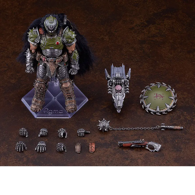 Doom: The Dark Ages Figma Action Figure Doom Slayer Deluxe 17cm
