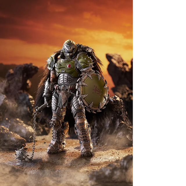 Doom: The Dark Ages Figma Action Figure Doom Slayer Deluxe 17cm