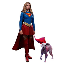 DC Comics Movie Masterpiece Supergirl & Krypto 28cm