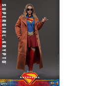 DC Comics Movie Masterpiece Supergirl & Krypto 28cm