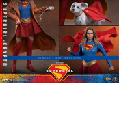 DC Comics Movie Masterpiece Supergirl & Krypto 28cm