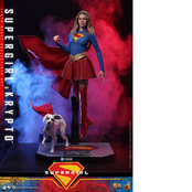 DC Comics Movie Masterpiece Supergirl & Krypto 28cm