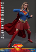 DC Comics Movie Masterpiece Supergirl & Krypto 28cm