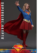 DC Comics Movie Masterpiece Supergirl & Krypto 28cm