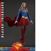 DC Comics Movie Masterpiece Supergirl & Krypto 28cm