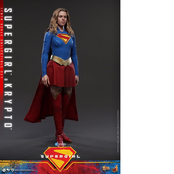 DC Comics Movie Masterpiece Supergirl & Krypto 28cm