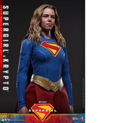 DC Comics Movie Masterpiece Supergirl & Krypto 28cm