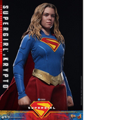 DC Comics Movie Masterpiece Supergirl & Krypto 28cm