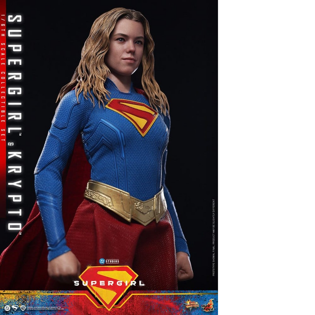 DC Comics Movie Masterpiece Supergirl & Krypto 28cm
