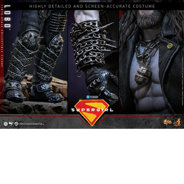 DC Comics Movie Masterpiece Lobo Action Figure 33cm
