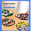 Paladone Super Mario Set of 4 Silicone Coasters