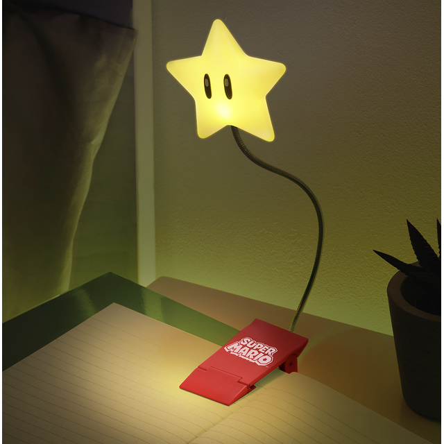 Super Mario Super Star Book Light 20cm