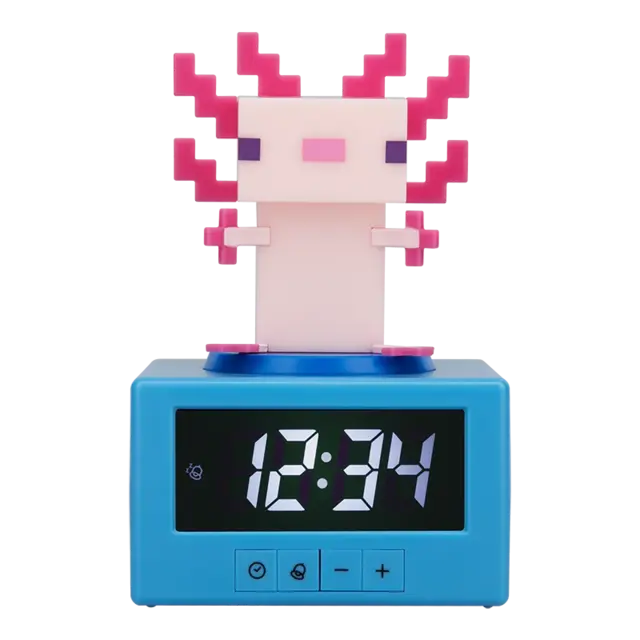 Minecraft Axoloti Icon Alarm Clock 12cm