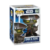 POP! Star Wars the Mandalorian & Grogu Embo & Keibu #842 Bobblehead 9cm