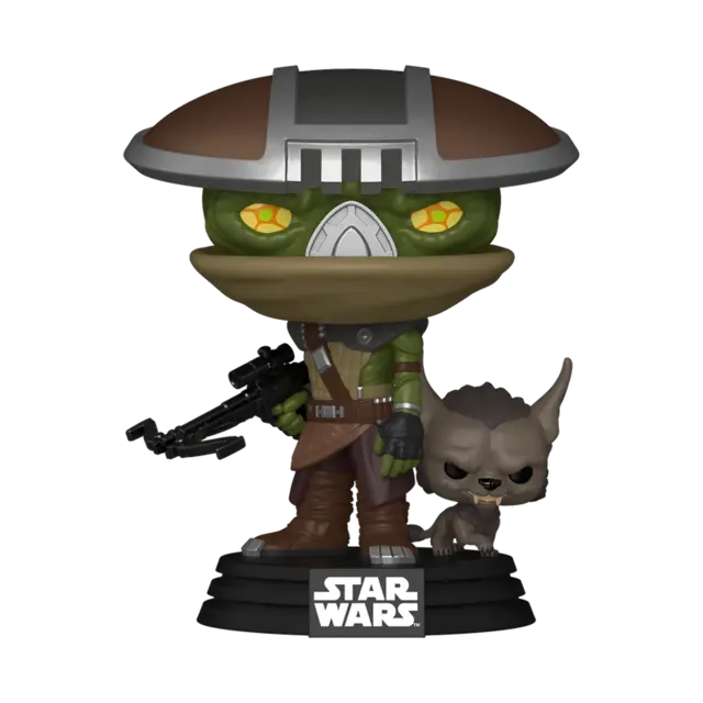 POP! Star Wars the Mandalorian & Grogu Embo & Keibu #842 Bobblehead 9cm