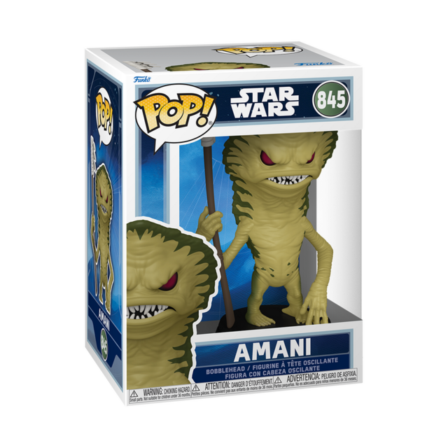 POP! Star Wars the Mandalorian & Grogu Amani #845 Bobblehead 9cm