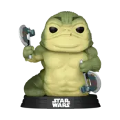 POP! Star Wars the Mandalorian & Grogu Rotta The Hutt #843 Glow in the Dark Bobblehead 10cm