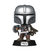 POP! Star Wars the Mandalorian & Grogu The Mandalorian Dual Wield #844 Bobblehead 9cm