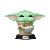 POP! Star Wars the Mandalorian & Grogu Bobblehead Grogu With Food 9cm