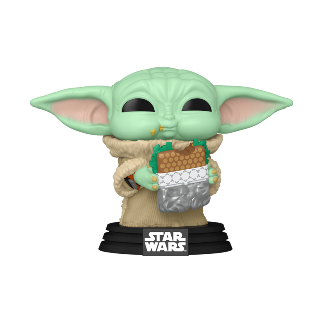 POP! Star Wars the Mandalorian & Grogu Bobblehead Grogu With Food 9cm