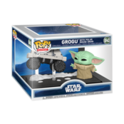 POP! Moments Star Wars the Mandalorian & Grogu Bobblehead Grogu with Polar Mouse Droid