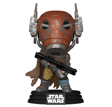 POP! Star Wars the Mandalorian & Grogu Mercenary Guard Droid #821 Bobblehead 9cm