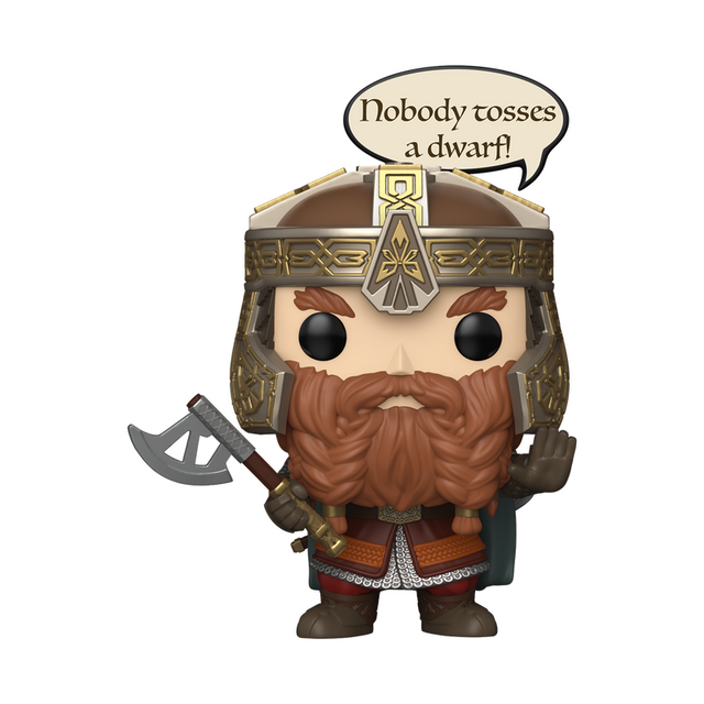 POP! Movies The Lord of the Rings Gimli #2028 Vinyl Figure 10cm