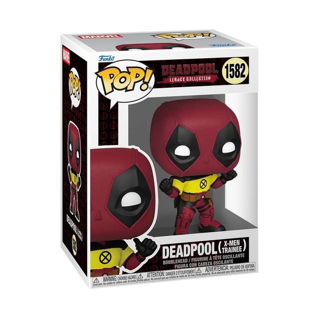 POP! Deadpool Legacy Collection Deadpool X-Men Trainee #1582 Bobblehead 9cm