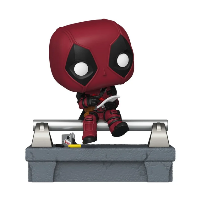 POP! Deadpool Legacy Collection Deadpool on Bridge Deluxe #1580 Bobblehead 15cm