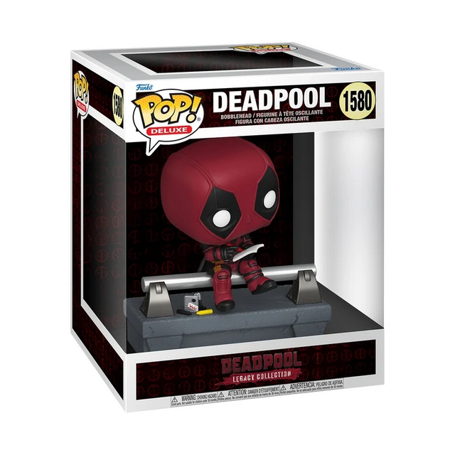 POP! Deadpool Legacy Collection Deadpool on Bridge Deluxe #1580 Bobblehead 15cm