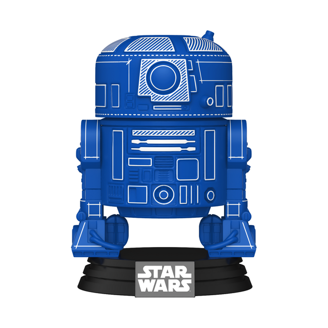 POP! Star Wars R2-D2 (Blueprint) #798 Bobblehead 9cm