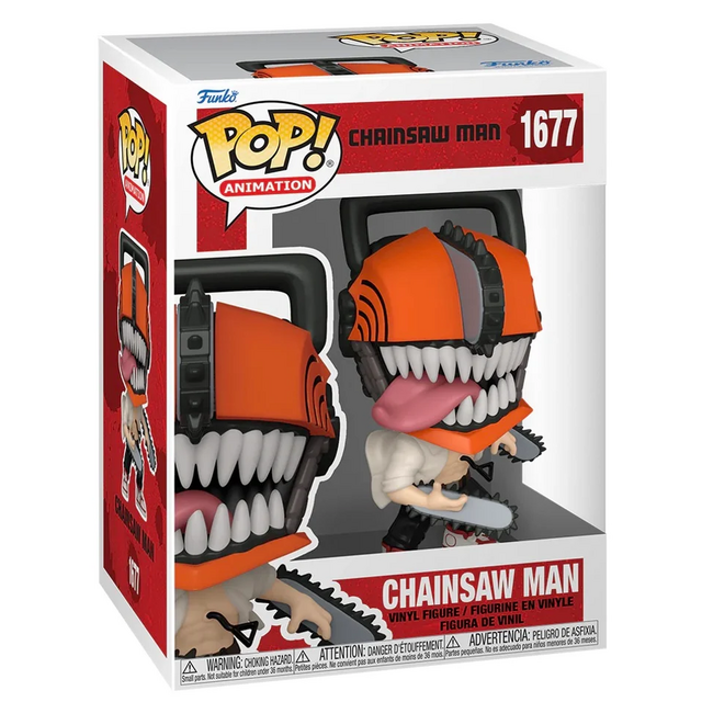 POP! Animation Chainsaw Man #1677 Vinyl Figure 10cm