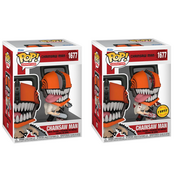 POP! Animation Chainsaw Man #1677 + Chase Vinyl Figure Set 10cm