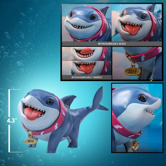 Marvel Rivals Videogame Masterpiece Series Jeff the Land Shark 11cm