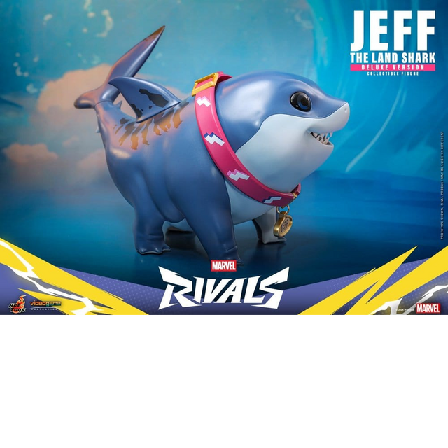 Marvel Rivals Videogame Masterpiece Series Jeff the Land Shark 11cm